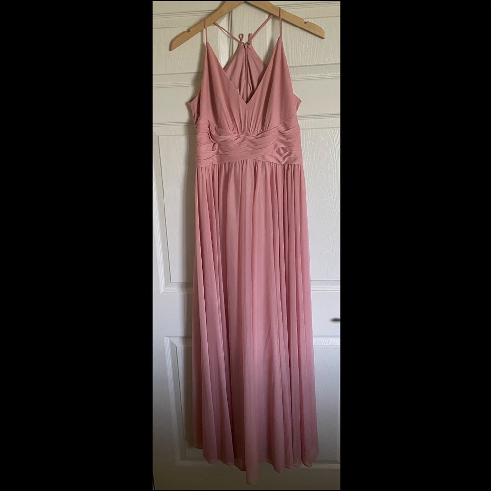 David’s Bridal formal bridesmaid dress